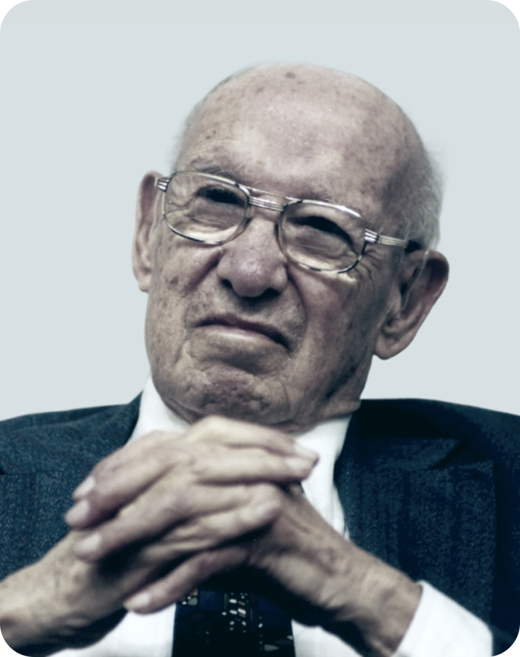 Portrait of Peter Drucker