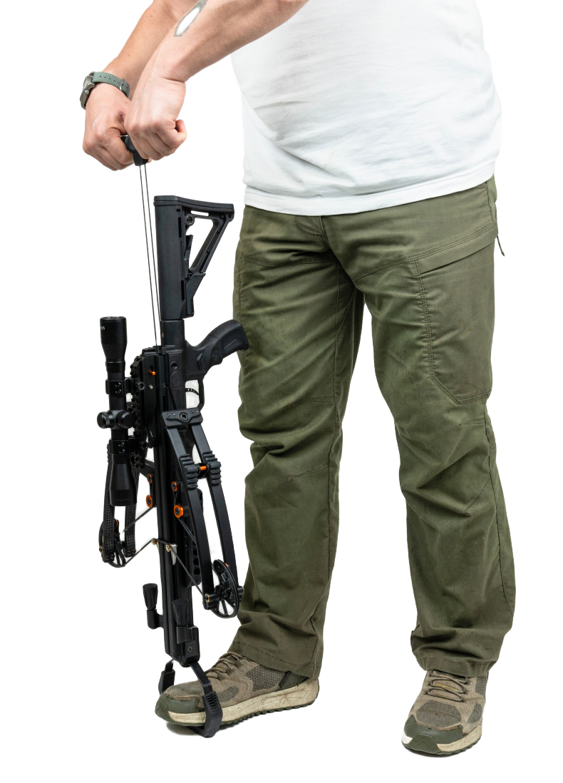 Archer holding a Ballista crossbow
